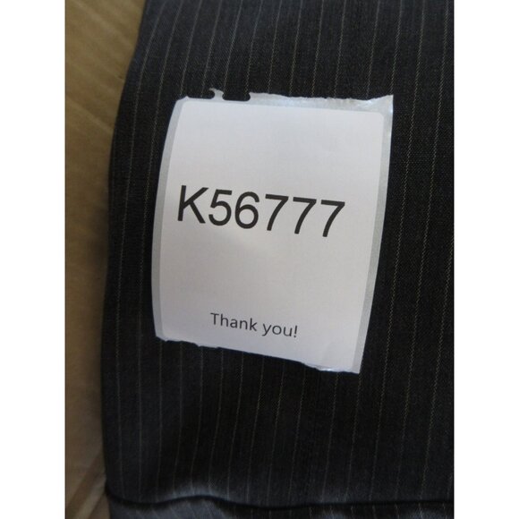 Piazza Sempione Dress 4 Virgin Wool Sheath Pinstripe Career Italy 40 - Picture 11 of 11